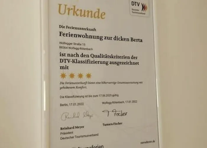 Apartament Zur Dicken Berta *